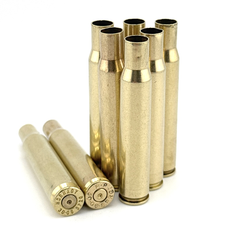 Once-Fired .30-06 Polished Brass