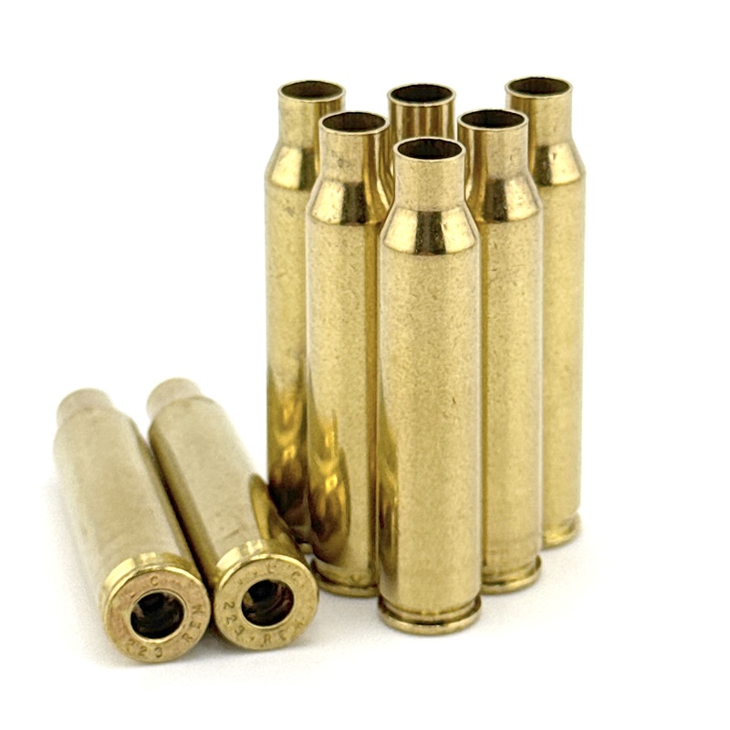 Once-Fired .223 Brass and 5.56 Brass