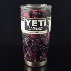 Pink shop camo yeti