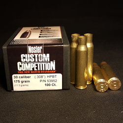.308 NATO + NEW NOSLER .308 Cal 175 GR Hollow Point Boat Tail Projectiles 100+ .308 NATO + NEW NOSLER .308 Cal 175 GR Hollow Point Boat Tail Projectiles 100+
